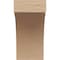 Ekena Millwork 7"W x 7"D x 14"H Wide Huntington Rough Cedar Woodgrain TimberThane Corbel, Primed Tan CORUR07X07X14HUNRCPR - alternate 4